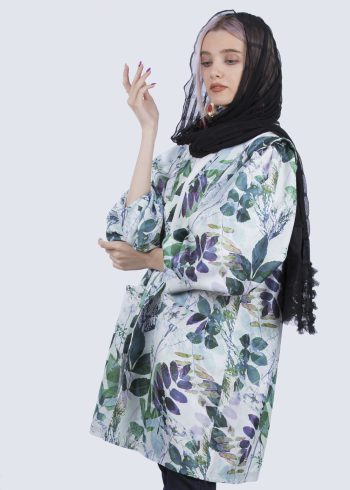 مانتو مدل ماتیسا طرح دار