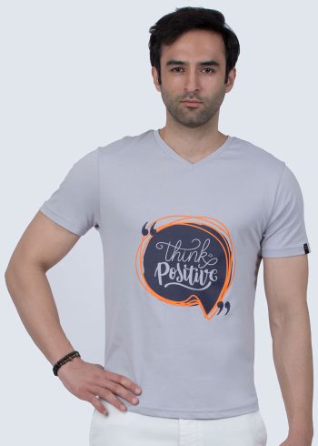 تیشرت یقه هفت Think Positive