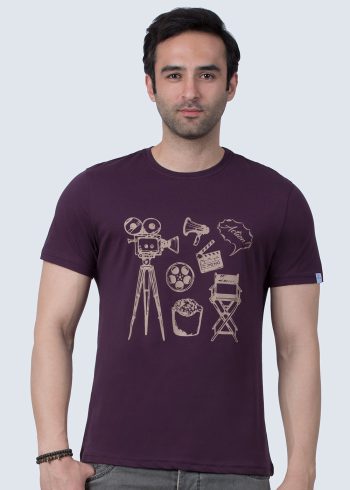 تیشرت یقه گرد Cinema