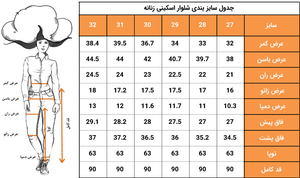 شلوار جین زنانه اسکینی زاپدار - فروشگاه پوشاک پنو