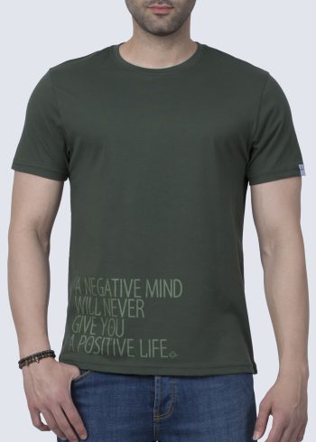 تیشرت یقه گرد Positive Life