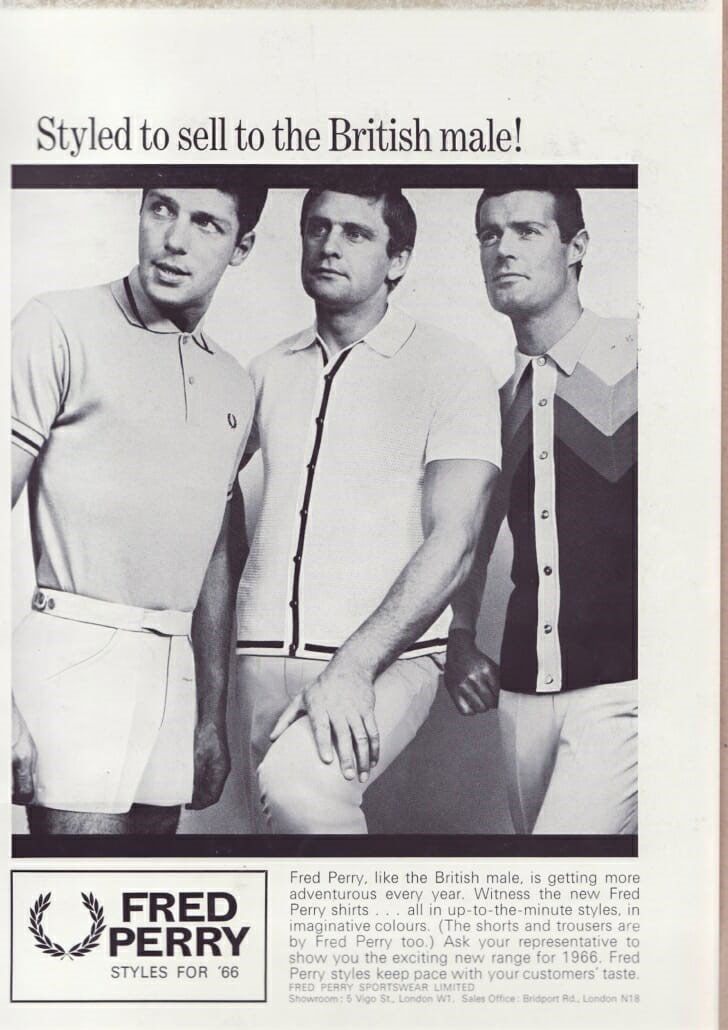 پولوشرت - Fred Perry Styles for 1966