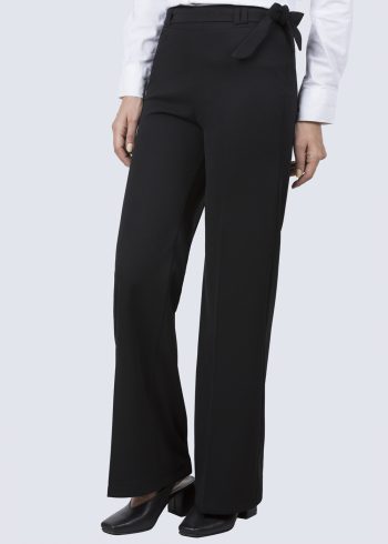 شلوار پارچه ای کمردار