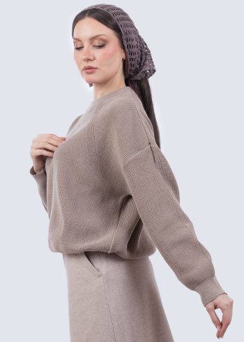 بافت زنانه آستین رگلان