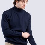 بافت یقه اسکی مردانه کد 846