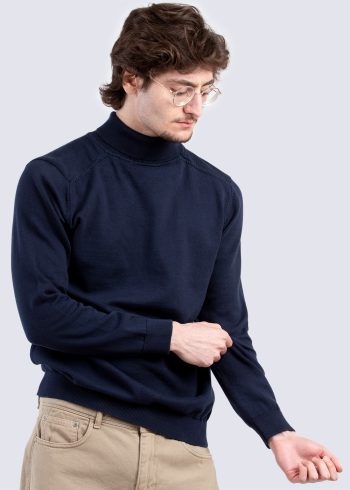 بافت یقه اسکی مردانه کد 846