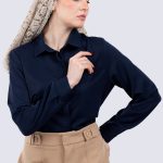 شومیز زنانه بیسیک سیلک