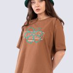 تیشرت زنانه چاپدار نسیم